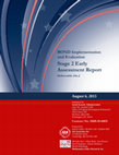 Research paper thumbnail of BOND Implementation and Evaluation: Stage 2 Early Assessment Report