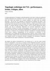 Research paper thumbnail of Topologie esthétique de l'IA : performance, ironie, critique, alien