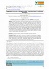 Research paper thumbnail of Language in the service of disempowerment: Unpacking women's socialization in Ekegusii