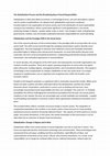 Research paper thumbnail of The Globalization Process and the Broadening Base of Social Responsibility