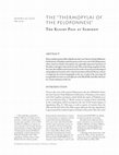 Research paper thumbnail of THE " THERMOPYLAI OF THE PELOPONNESE": The Kleidi Pass at Samikon