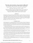 Research paper thumbnail of Thin film characterization using terahertz differential time-domain spectroscopy and double modulation
