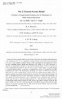 Research paper thumbnail of The 2-Channel Kondo Model