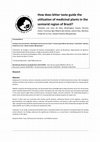 Research paper thumbnail of How does bitter taste guide the utilization of medicinal plants in the semiarid region of Brazil?
