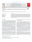 Research paper thumbnail of Simulation as a pedagogical model for deep learning in teacher education