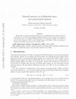 Research paper thumbnail of The Maxwell operator on q-Minkowski space and q-hyperboloid algebras