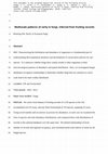 Research paper thumbnail of Multiscale patterns of rarity in fungi, inferred from fruiting records