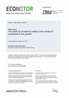 Research paper thumbnail of The Catch-22 of External Validity in the Context of Constraints to Firm Growth
