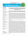 Research paper thumbnail of Genetic variation, heritability and diversity analysis of exotic upland rice (Oryza sativa L.) germplasms based on quantitative traits
