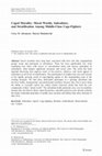 Research paper thumbnail of Caged Morality: Moral Worlds, Subculture, and Stratification Among Middle-Class Cage-Fighters