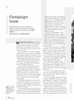 Research paper thumbnail of Campaign lines: Can other campaigners learn from Argentina’s same-sex marriage advocates how to win change?