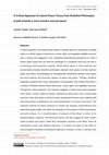 Research paper thumbnail of A Critical Appraisal of Liberal Peace Theory from Buddhist Philosophy: A path towards a more humane and just peace