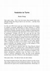 Research paper thumbnail of Semiotics in Tartu