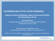 Research paper thumbnail of Algunos Hechos Estilizados sobre la Economía Política del Federalismo Fiscal