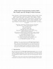 Research paper thumbnail of Multi-Agent Programming Contest 2013: The Teams and the Design of Their Systems