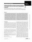 Research paper thumbnail of Antileukemia Effects of Notch-Mediated Inhibition of Oncogenic PLK1 in B-Cell Acute Lymphoblastic Leukemia