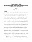 Research paper thumbnail of A Horizon Defined by Myths: Revealing Krishna as the "unknown God" behind Plato's Republic and Nietzsche's The Birth of Tragedy