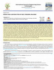 Research paper thumbnail of DESIGN AND CONSTRUCTION OF RICE TRESHING MACHINE
