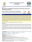 Research paper thumbnail of TRACK MY BUS: A COMPREHENSIVE ANDROID SOLUTION FOR REAL-TIME COLLEGE TRANSPORT SURVEILLANCE