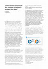 Research paper thumbnail of Dall'economia industriale allo sviluppo economico, quarant'anni dopo