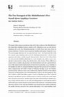 Research paper thumbnail of The Two Youngest of the Mahābhārata’s Five Stand-Alone Sāṃkhya Treatises: Epic Sāṃkhya Studies 3.