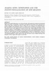 Research paper thumbnail of Making News: Newspapers and the Institutionalisation of New Regions