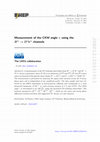 Research paper thumbnail of Measurement of the CKM angle γ using the B± → D*h± channels