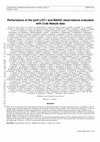 Research paper thumbnail of Performance of the joint LST-1 and MAGIC observations evaluated with Crab Nebula data