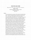 Research paper thumbnail of THE MEYLER CODE