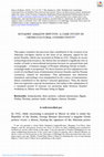 Research paper thumbnail of SOTADES' AMAZON RHYTON: A CASE STUDY IN CROSS-CULTURAL CONNECTIVITY