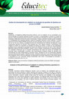 Research paper thumbnail of Análise do desempenho de chatbots na resolução de questões de Química em provas do ENEM