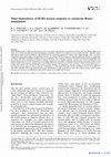 Research paper thumbnail of Time-dependence of SI RA neuron response to cutaneous flutter stimulation