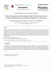 Research paper thumbnail of Failure Mechanisms and Modeling of Spot Welded Joints in Low Carbon Mild Sheets Steel and High Strength Low Alloy Steel