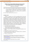 Research paper thumbnail of Modeling of Transport Demand in Relation to Competition on Transport Market