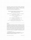 Research paper thumbnail of Models for Solar Radiation Prediction based on Different Measurement Sites