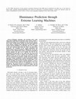 Research paper thumbnail of Illuminance prediction through extreme learning machines