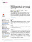Research paper thumbnail of Cardiovascular therapy use, modification, and in-hospital death in patients with COVID-19: A cohort study