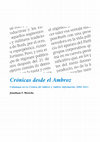Research paper thumbnail of Crónicas desde el Ambroz (2006-2011)