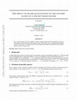 Research paper thumbnail of The impact of frame quantization on the dynamic range of a one-bit image sensor