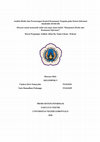 Research paper thumbnail of Analisis Risiko dan Perancangan Kontrol Keamanan Terpadu pada Sistem Informasi Akademik (SIAKAD) Disusun untuk memenuhi salah satu tugas mata kuliah "Manajemen Resiko dan Keamanan Informasi"
