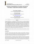Research paper thumbnail of The Role of Anchoring Bias on Economic and Financial Knowledge: A Study Based on Business Graduates