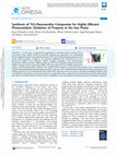 Research paper thumbnail of Synthesis of TiO<sub>2</sub>/Nanozeolite Composites for Highly Efficient Photocatalytic Oxidation of Propene in the Gas Phase