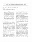 Research paper thumbnail of Better Rates for Any Adversarial Deterministic MDP