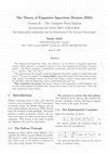 Research paper thumbnail of The Theory of Expansive Spacetime Tension (ERS) – Version Final (OBSOLETE – See latest Version)