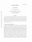 Research paper thumbnail of Quantum Diffusion