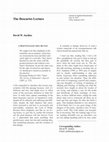 Research paper thumbnail of The Descartes Lecture