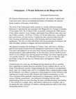 Research paper thumbnail of Gītārpaṇam - a weekly reflection on the Bhagavad Gita