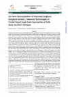 Research paper thumbnail of On-Farm Demonstration of Improved Sorghum (Sorghum bicolor L. Moench) Technologies in Cluster Based Large Scale Approaches at Gofa Zone, Southern Ethiopia
