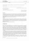 Research paper thumbnail of El miedo huele a cuerpo: perturbación e intensidad semiótica en dos novelas de Mónica Ojeda * Fear Smells Like Flesh: Disturbance and Semiotic Intensity in Two Novels by Mónica Ojeda