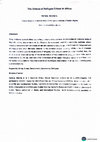 Research paper thumbnail of The ordeal of refugee crisis in Africa